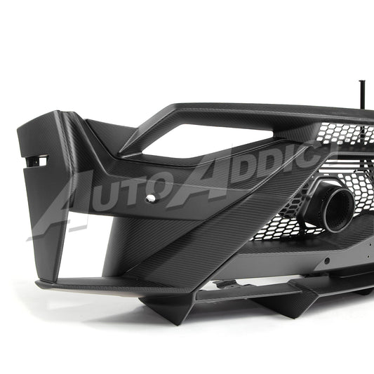 STO Lamborghini Huracan Dry Carbon Fiber Rear OEM Bumper Shell