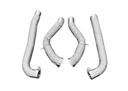Mercedes AMG GT MaxFlow Heat-Shielded Downpipes