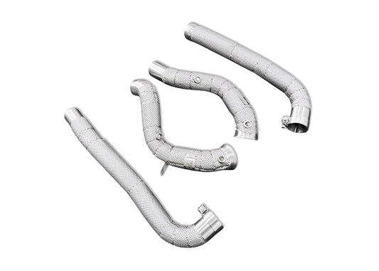 Mercedes AMG GT MaxFlow Heat-Shielded Downpipes