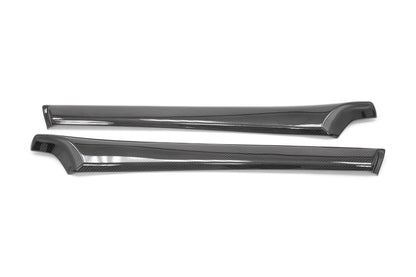 OLM LE Dry Carbon Front Door Trim Upper Panels - 2015-2021 WRX / STI