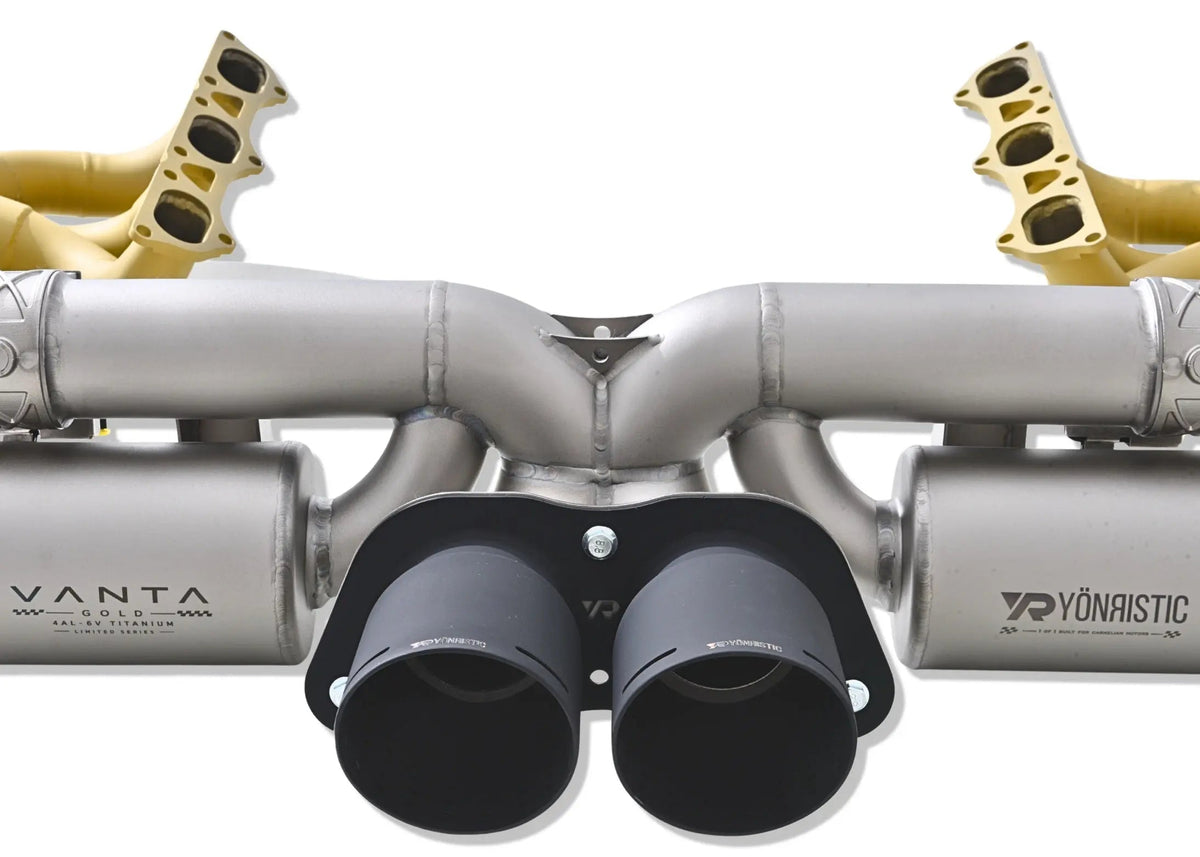 Porsche 992 GT3 / RS F1 Titanium VANTA Edition Exhaust System - Yonristic Performance