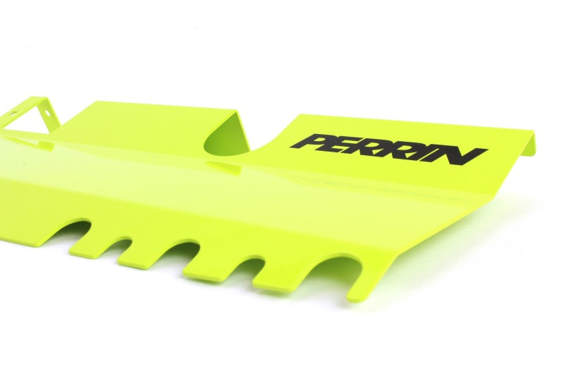 Perrin [15-21 WRX/STI] Radiator Shroud Without OEM Intake Scoop - Neon Yellow | PSP-ENG-512-2NY
