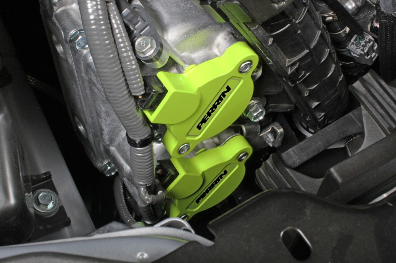 Perrin [15-25 WRX] Cam Solenoid Cover - Neon Yellow | PSP-ENG-172NY