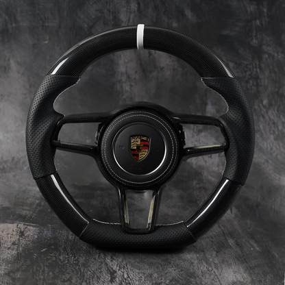 2014-2020 Porsche 911 (991.2) / GT3/GT3RS(991) / 718 Boxster/Cayman (982) / Cayenne (958.2) / Panamera (971) / Macan(95B)  |  Custom Steering Wheel by Exclusive Steering