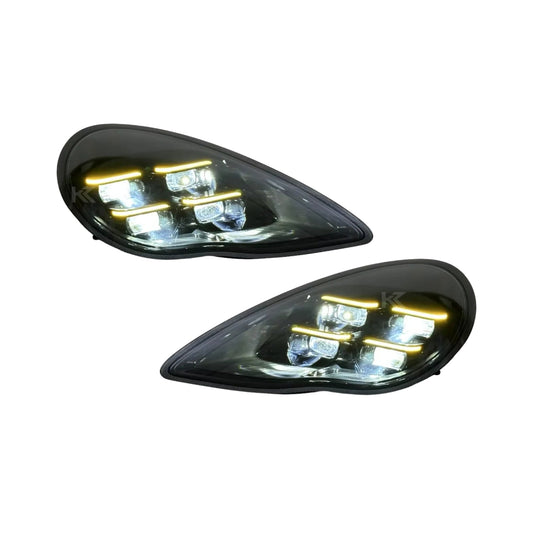 Porsche Panamera 970.1 LED Headlight Assembly with Dual-Color DRL 2010 - 2013