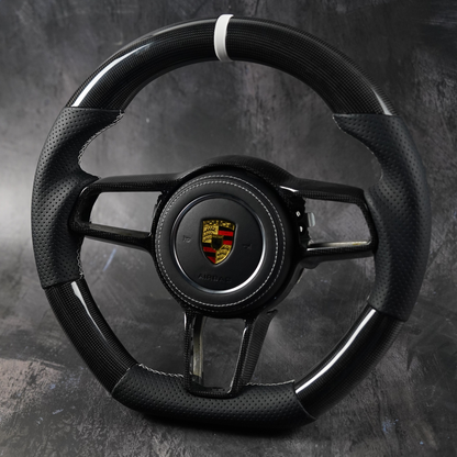 2014-2020 Porsche 911 (991.2) / GT3/GT3RS(991) / 718 Boxster/Cayman (982) / Cayenne (958.2) / Panamera (971) / Macan(95B)  |  Custom Steering Wheel by Exclusive Steering