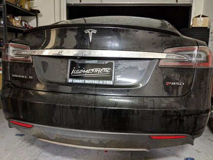 MY EXHAUST IDENTIFIES AS STOCK plate frame