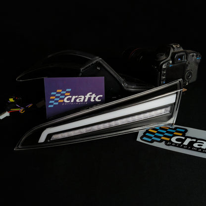 CraftC Performance Clear "RGB" 2019-2026 Corolla Hatchback & GR Corolla Sequential Taillights