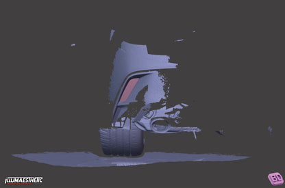 Lexus IS (XE30) 3D Scan (Facelift, 2020+)