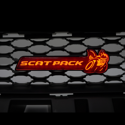 Scatpack LED Emblem Badge (Multicolor Flow)