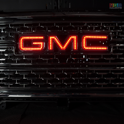 GMC LED Emblem: Multicolor (1999-2026)