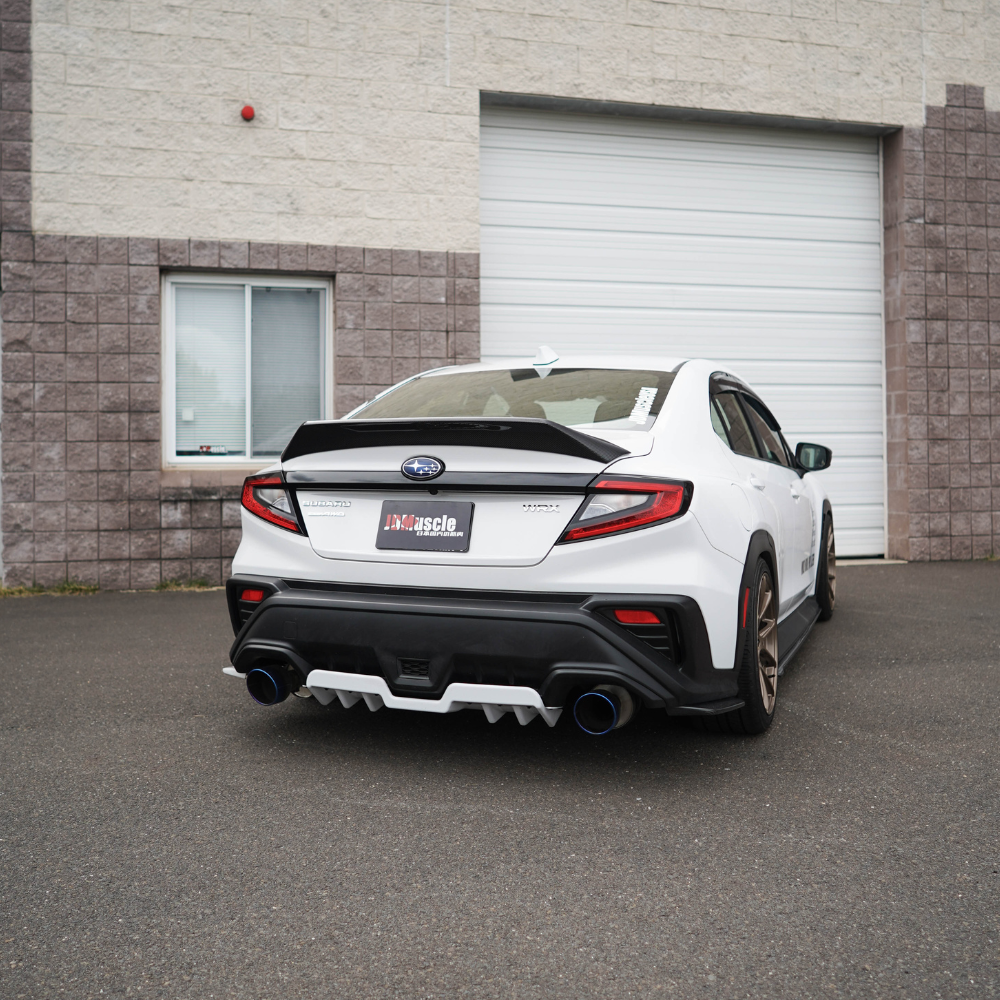 JDMuscle [22-25 WRX] Tanso Carbon Fiber Duck Bill V2