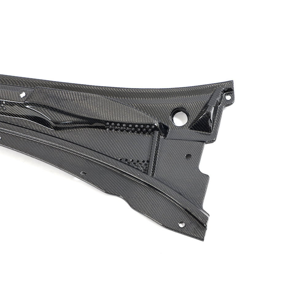 2016-2025 Chevy Camaro ZL1 SS RS LT Front Windshield Cowl Gloss Carbon Fiber