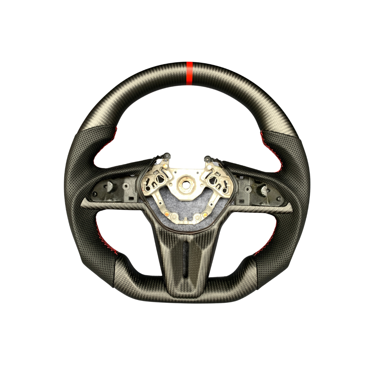 JDMuscle Custom Carbon Fiber Steering Wheel for 2017+ Nissan GTR-35