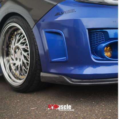 JDMuscle [11-14 WRX/STI] CS2 STYLE FRONT CARBON FIBER LIP