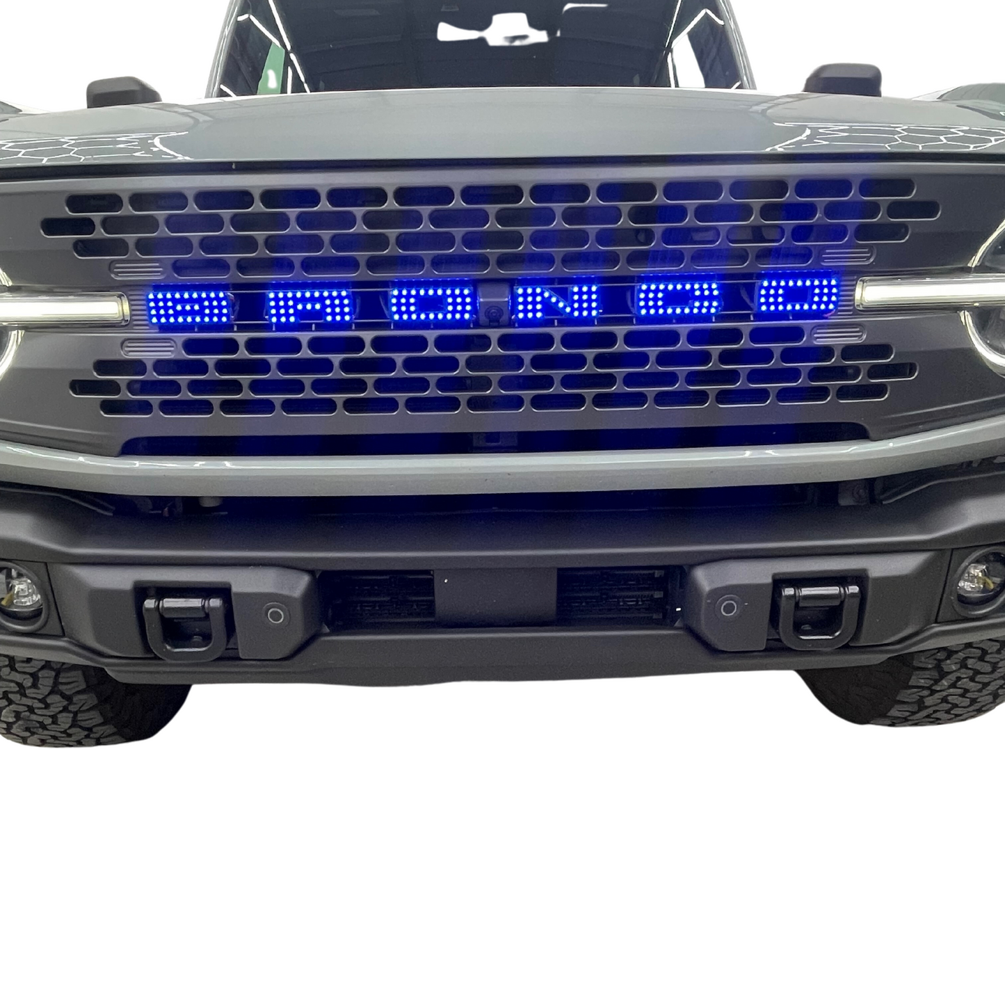Bronco LED Emblem Letters (Multicolor Flow)