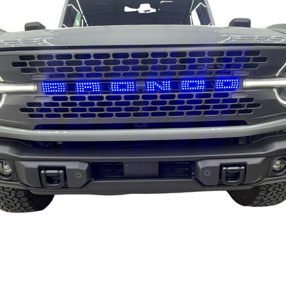 Bronco LED Emblem Letters (Multicolor Flow)