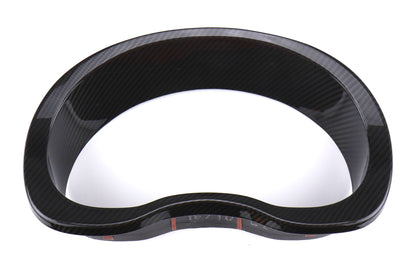OLM LE Dry Carbon Fiber Speedometer Cluster Trim Cover - 2015-2021 Subaru WRX / STI / 2014-2018 Forester / 2013-2017 Crosstrek