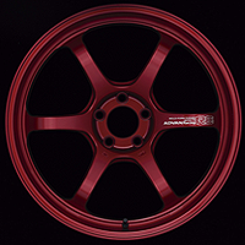 Advan R6 20x9 +48mm 5x112 Racing Candy Red Wheel – NTXGlow