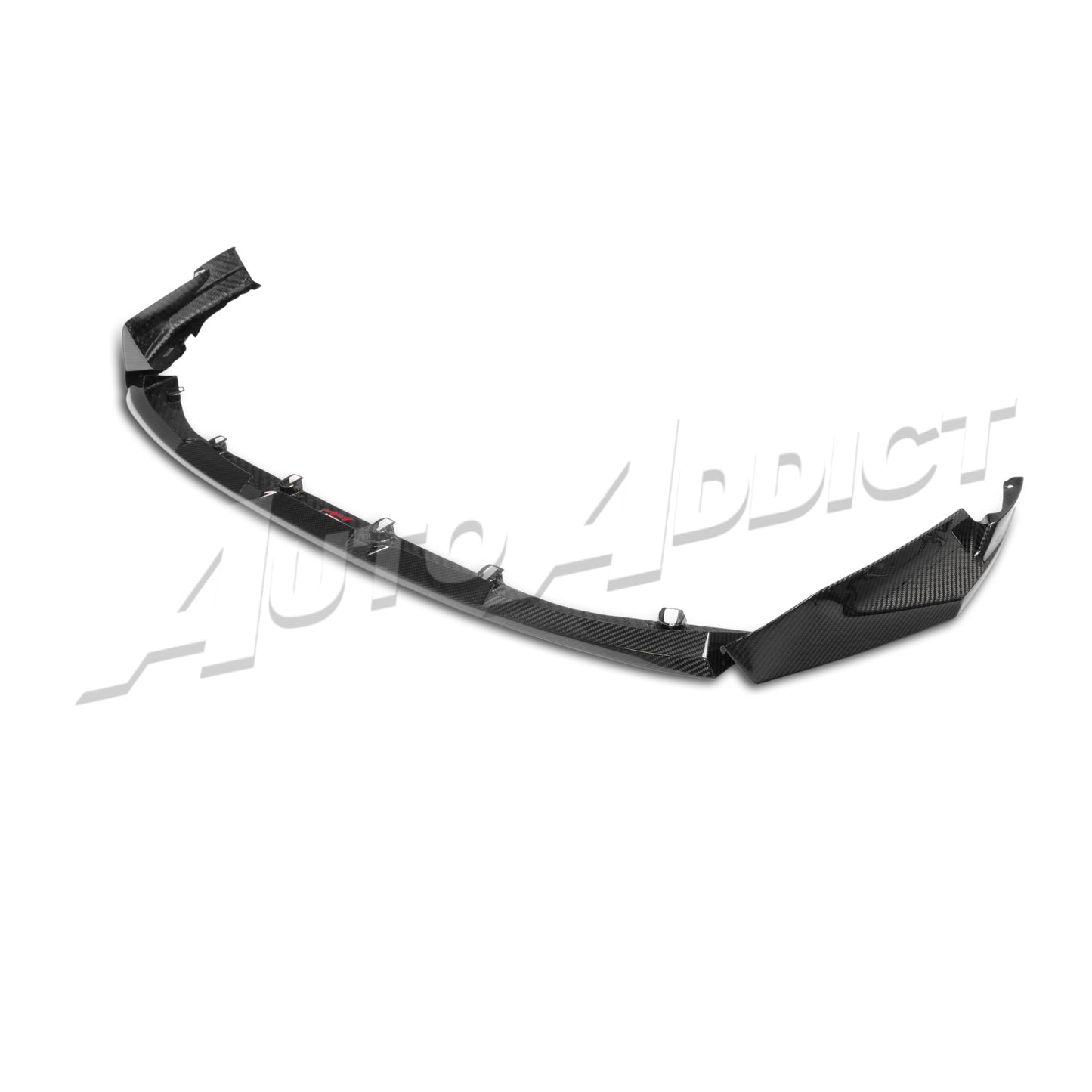 2021-2026 BMW G80 M3 G82 M4 Dry Gloss Double Sided Carbon Fiber Lower Chin Splitter 3pcs