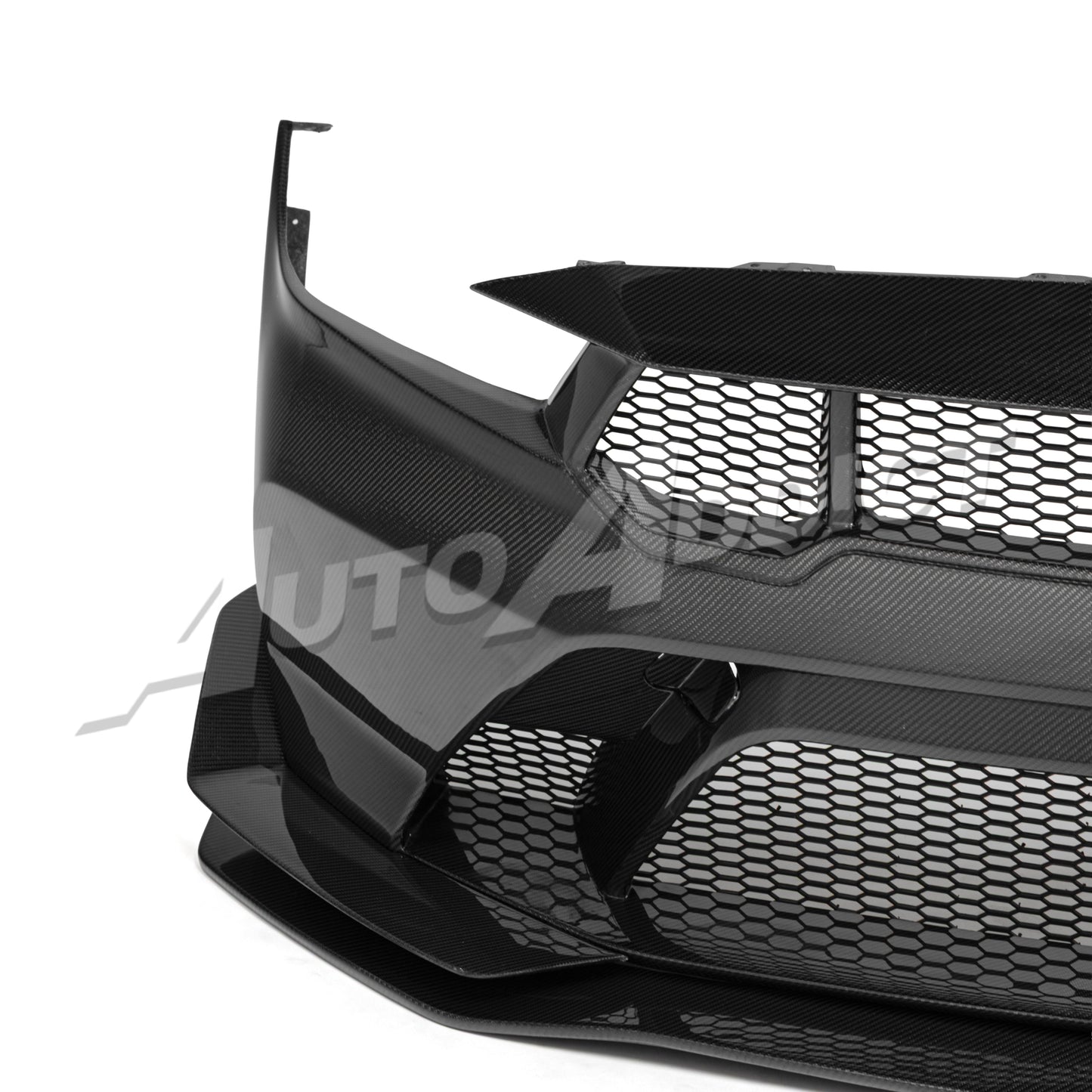 2024-2026 Mustang S650 Type-GTD Carbon Fiber Bumper Full Kit For GT/EcoBoost