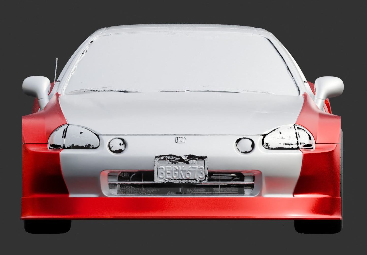 (SPECIAL-ORDER) Touring Car Widebody - Honda Civic CR-X Del Sol (92-98)