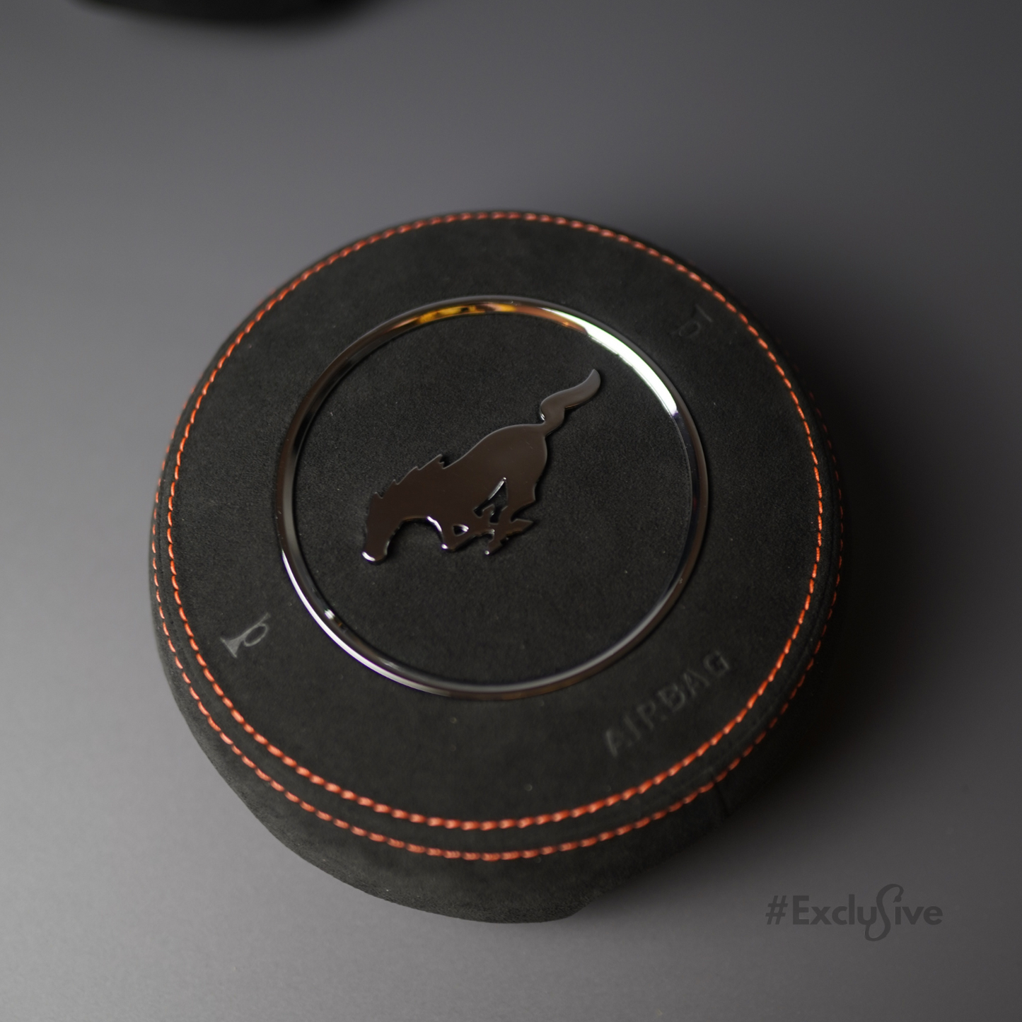 Exclusive Steering Custom Airbag Cover for 15-17 Ford Mustang