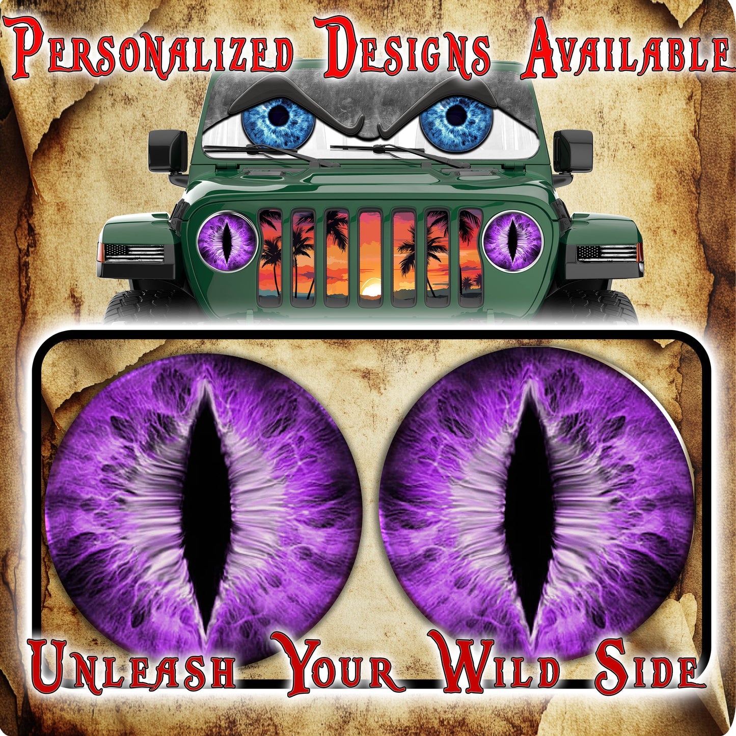 Purple cat eyes 51