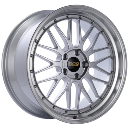 BBS Super RS 19x10 / 5x112 / ET40 / 82mm - Diamond Silver w/ Machined Lip PFS Req
