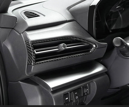 JDMuscle [22-25 WRX] Tanso Dry Carbon Fiber AC Vents Covers 6 PCs