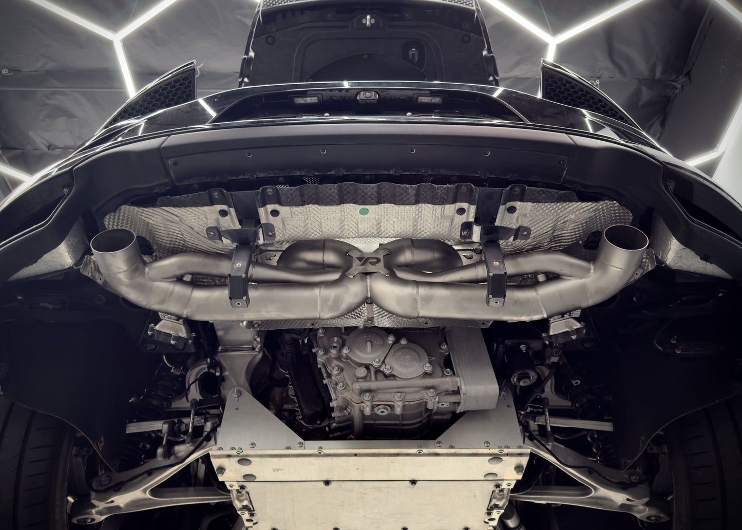 McLaren GT X-pipe Exhaust Valved System - Yonristic Performance
