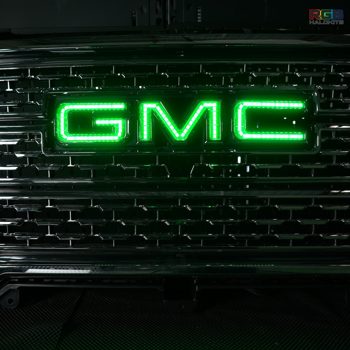 GMC LED Emblem: Multicolor (1999-2026)