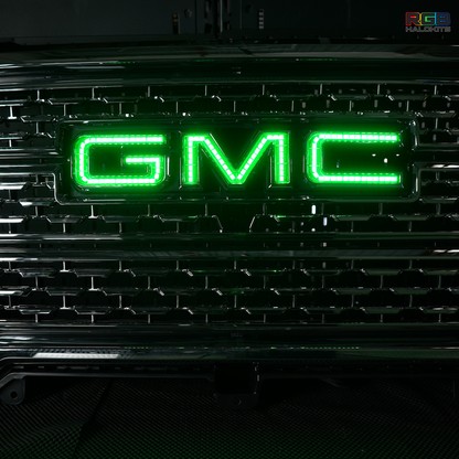 GMC LED Emblem: Multicolor (1999-2026)