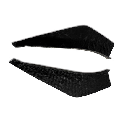 JDMuscle Tanso Carbon Fiber VS Style Canards  - 2020+ Toyota Supra w/ stock bumper