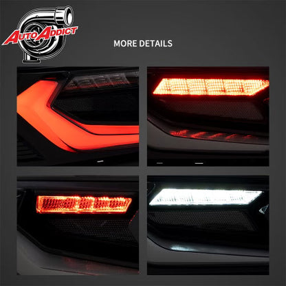 2014-2015 Chevy Camaro Umbra LED Taillights – Gloss Black/Smoke Lens