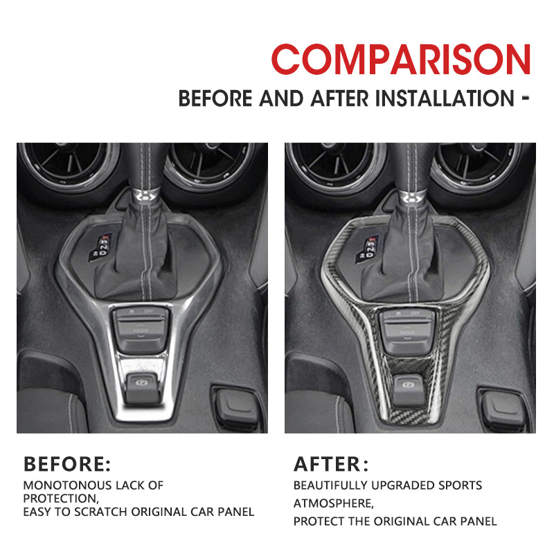 CAMARO 16-23 CENTER CONTROL PANEL CARBON FIBER COVER