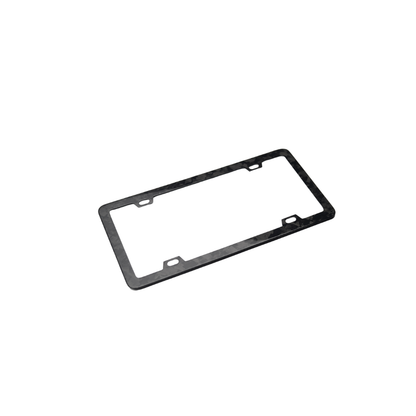 JDMuscle Pre Preg Carbon Fiber License Plate Frame | 2x2 or Forged Weave