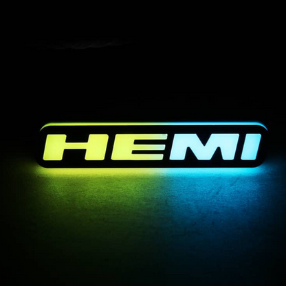 Hemi LED Badge (Multicolor Flow)