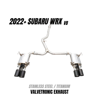 RES x JDMuscle [22-25 WRX] Valvetronic Catback Exhaust MT&CVT