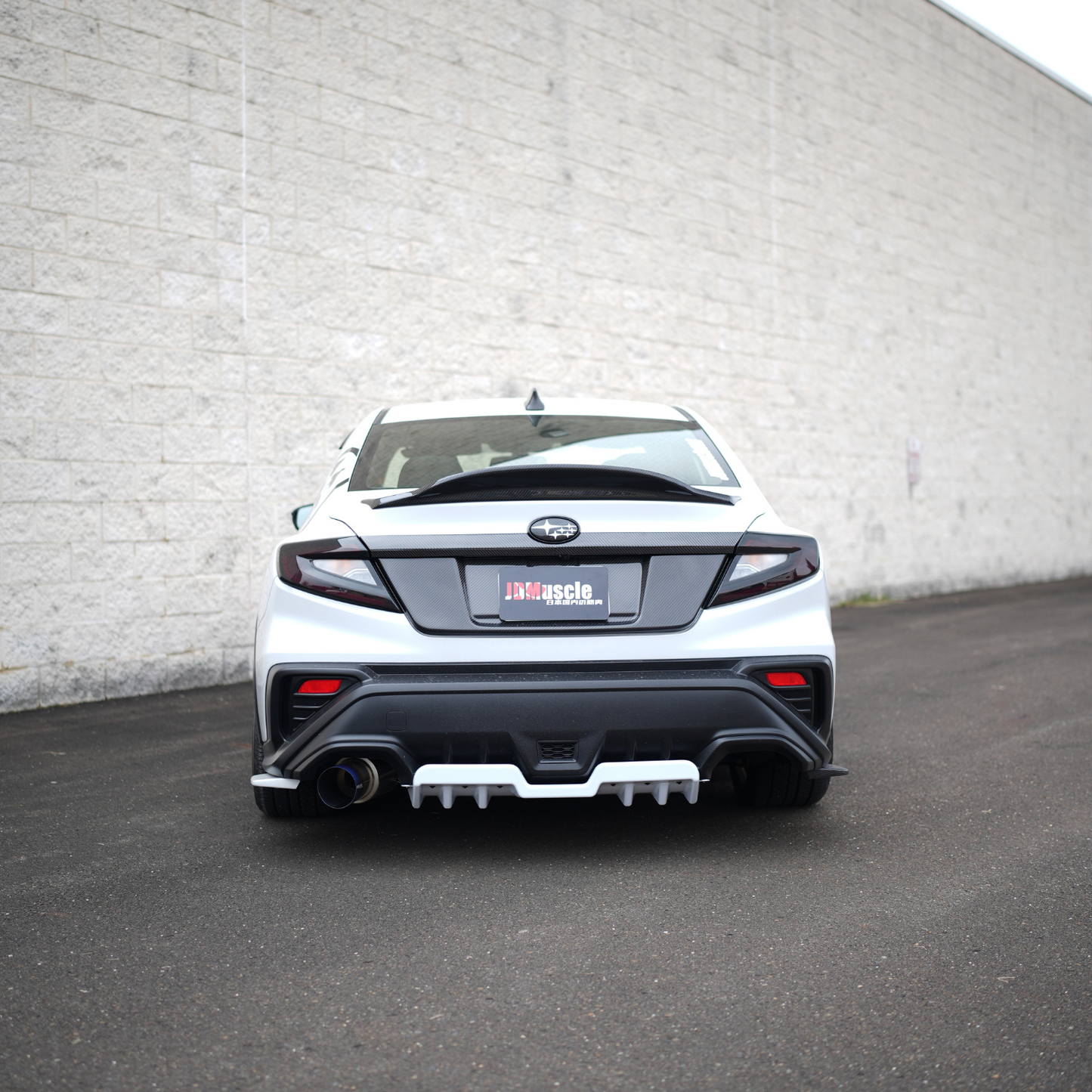 JDMuscle [22-25 WRX] Carbon Fiber Duck Bill V4