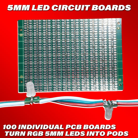 Flow Series 5mm PCB Panels - 100pcs