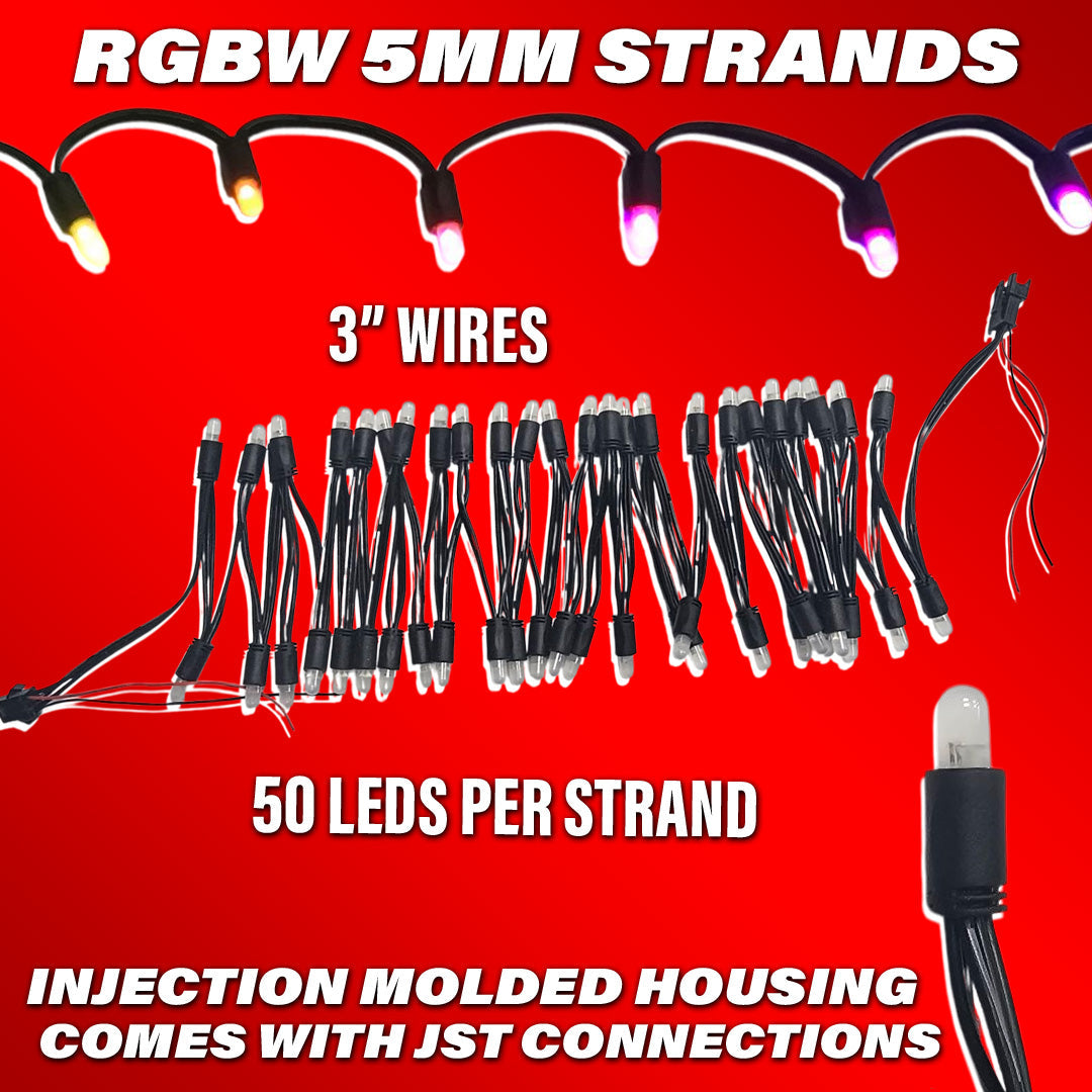 Flow Series Rgbw 5mm Strands 50ct