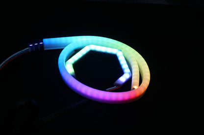 Color Flow Side Emitting Strips Sk6805 Rgbw