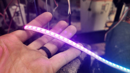 Color Flow 8mm Diffused Flexible Strips 5v Sk6812 Rgbw