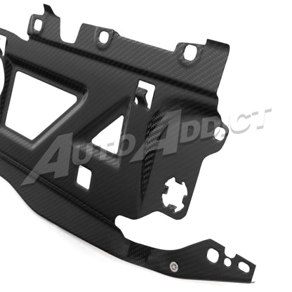 2021-2026 BMW G80 G82 M3 M4 Dry Gloss Carbon Fiber Water Tank Radiator Plate Cover