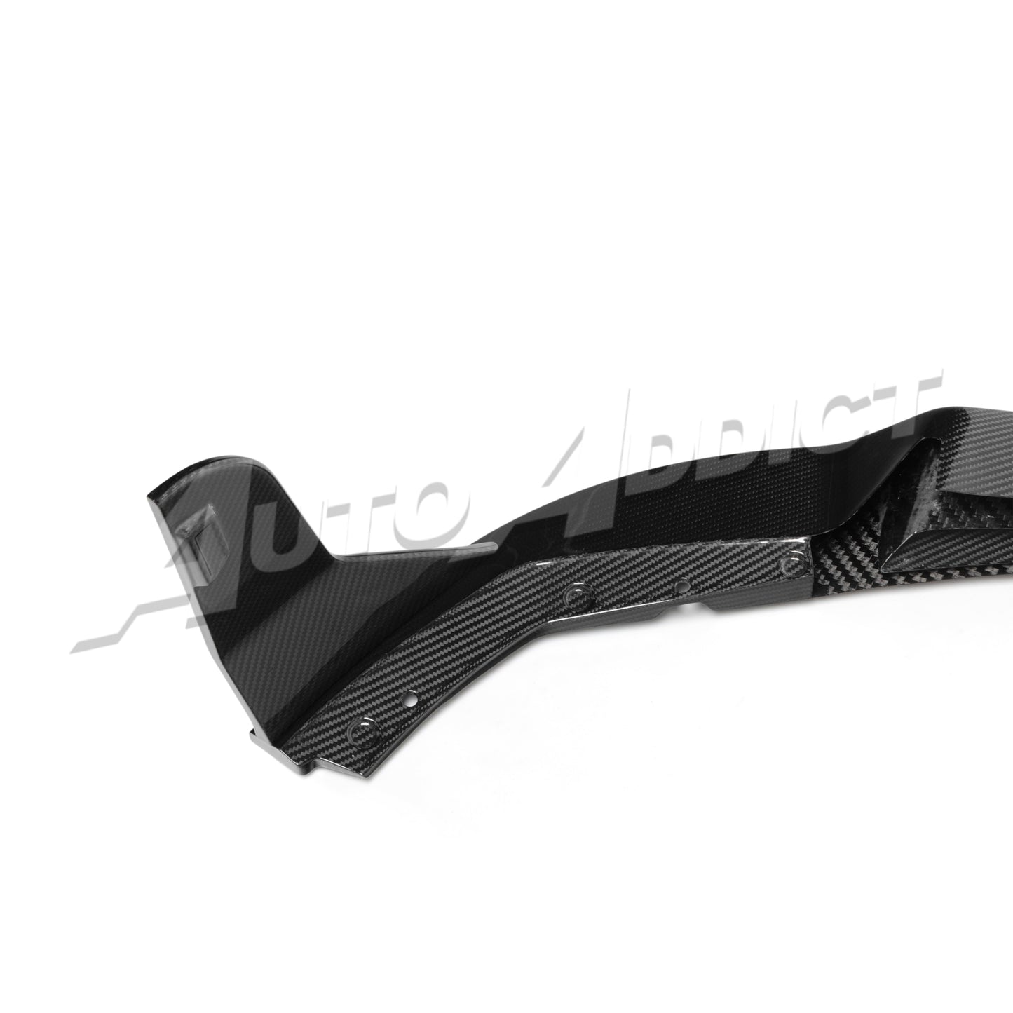 2021-2026 BMW G82 M4 Dry Gloss Double Sided Carbon Fiber Front Chin Splitter V2