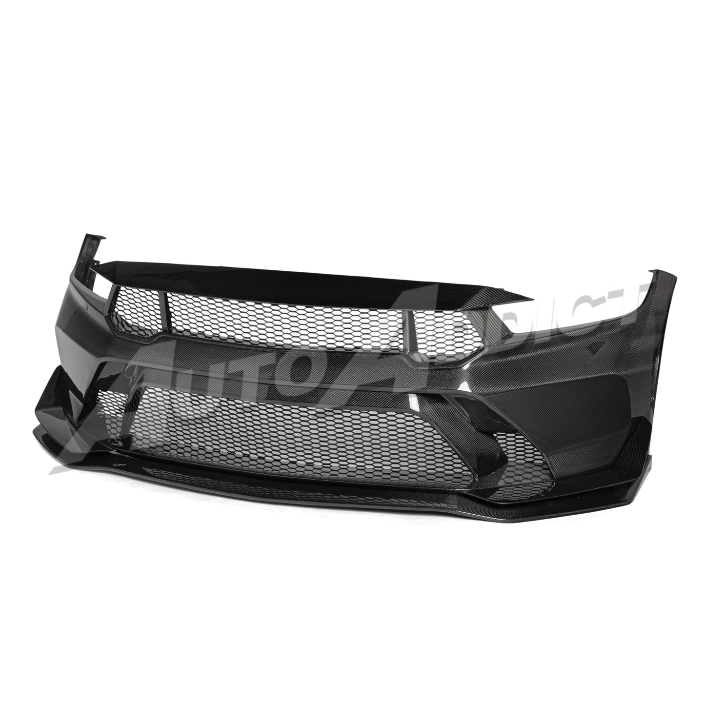 2024-2026 Mustang S650 Type-GTD Carbon Fiber Bumper Full Kit For GT/EcoBoost