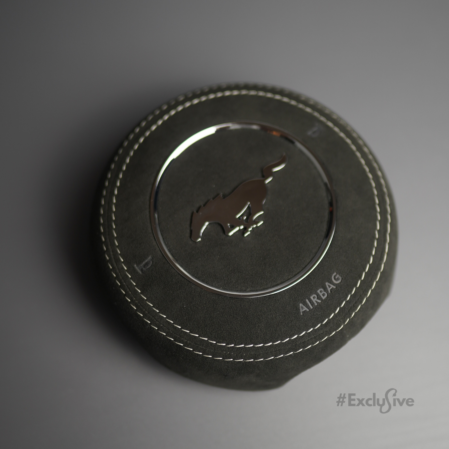 Exclusive Steering Custom Airbag Cover for 15-17 Ford Mustang