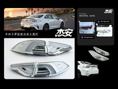 Toyota Corolla clear tail lights by JIEAN Lights – photo 4