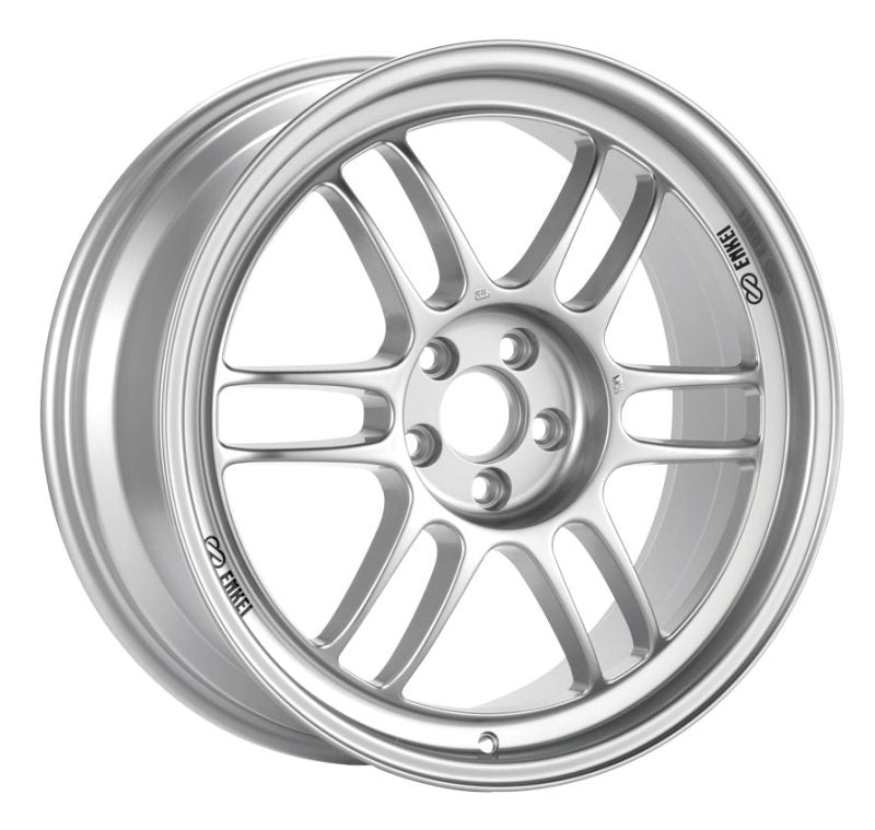 Enkei RPF1 15x7 4x100 35mm Offset 73mm Bore Black Chrome Wheel Miata 4-Lug / 02-06 Mini (MOQ 40)